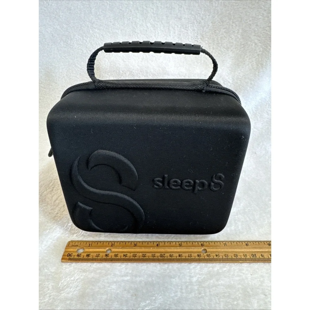 CASE ONLY Sleep8 Portable Travel Case‎ Black Zippered Handle Protective Storage